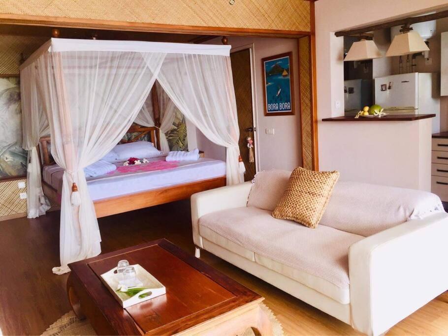 Suite Totalement Equipee Avec Vue Imprenable!!!! Punaauia  Exteriör bild
